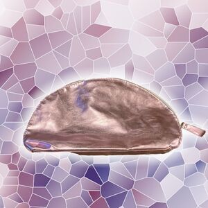 New Metallic Pink Avon Makeup Bag